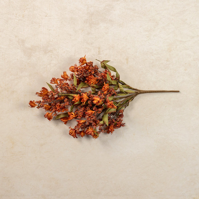 Orange Mini Berry & Wild Flower Bush