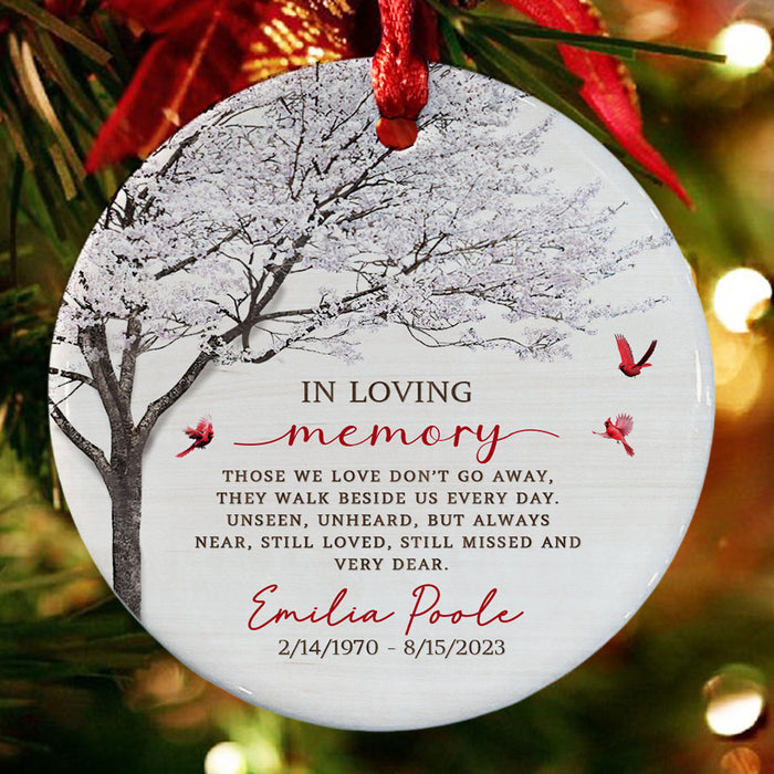 Ornaments in Memory of Loved One | Ornaments for Lost Loved Ones