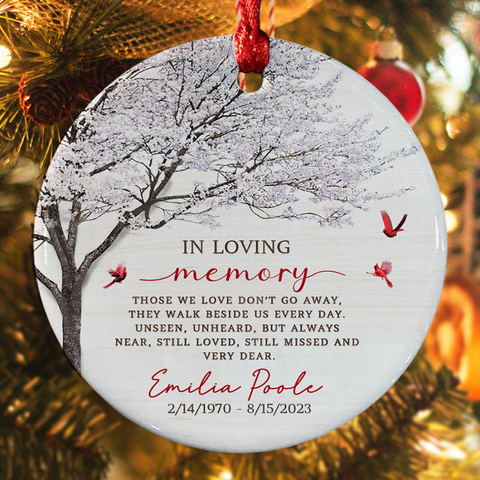 Ornaments in Memory of Loved One | Ornaments for Lost Loved Ones