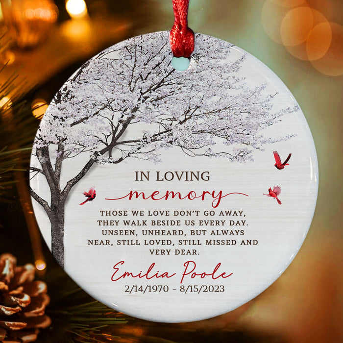 Ornaments in Memory of Loved One | Ornaments for Lost Loved Ones