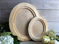 Oval Wood Blank 12.7” x 15.7”