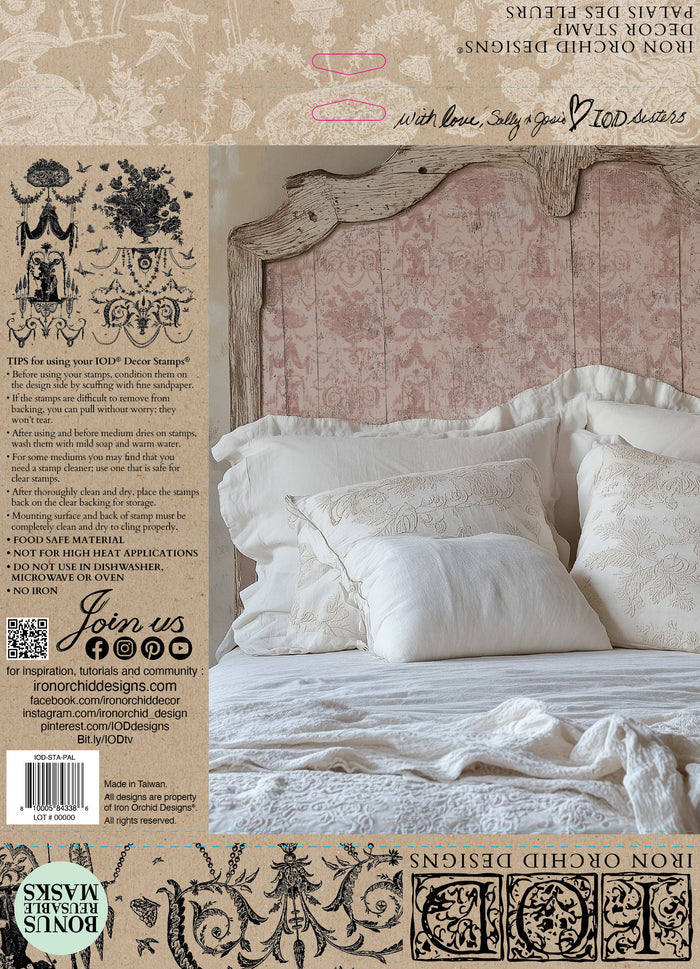 Palais des Fleurs 12×12 Decor Stamp™