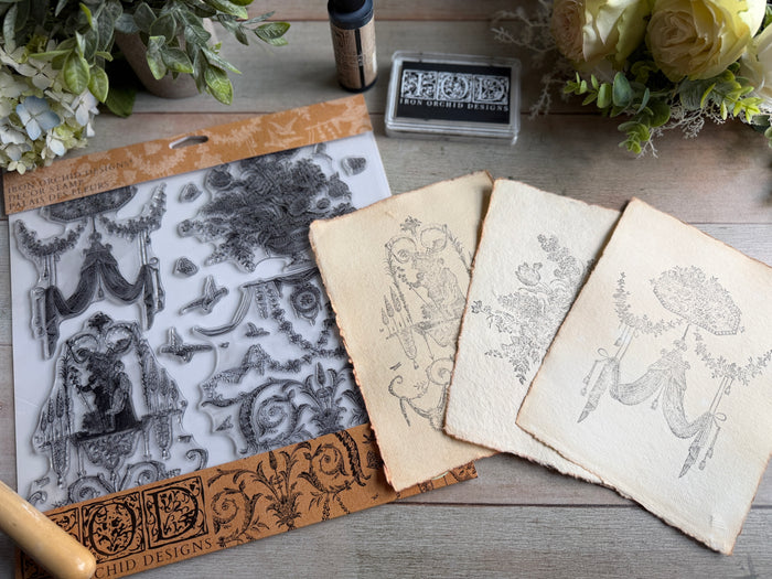 Palais des Fleurs 12×12 Decor Stamp™