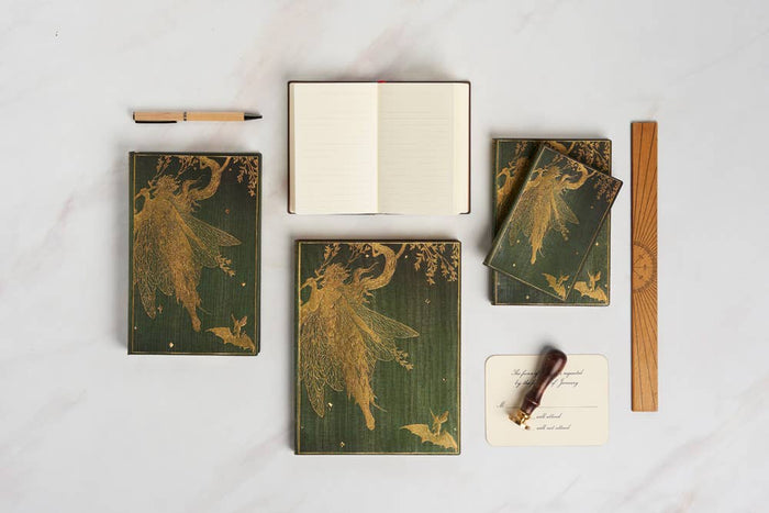 Paperblanks Olive Fairy Journal: Hardcover / Midi / Lined