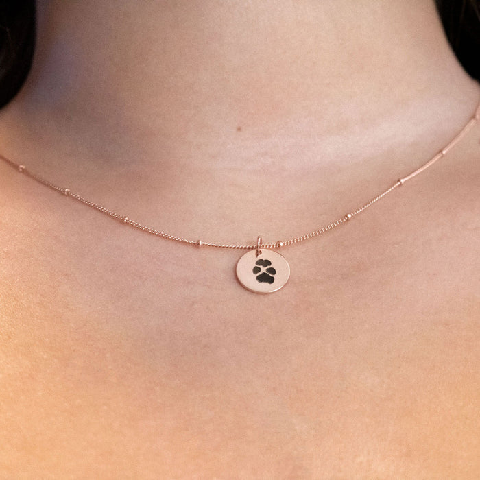 Pawprint Necklace