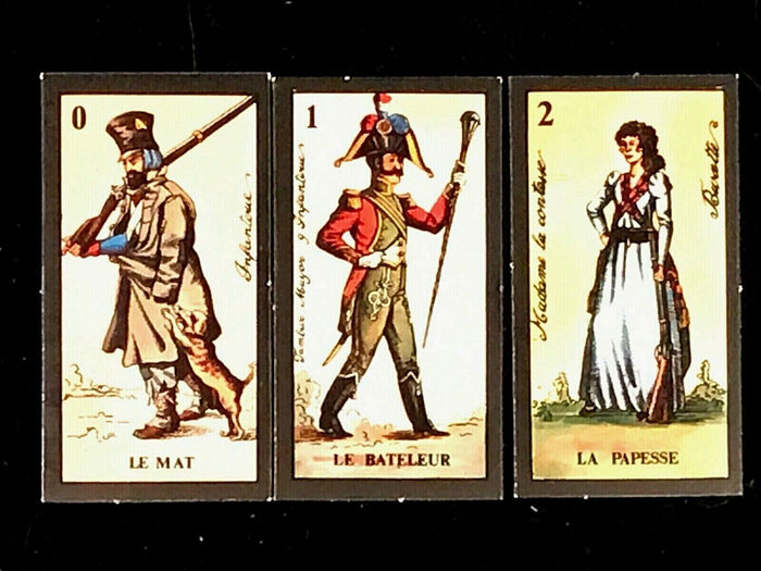 PERSONAGGI NAPOLENICI (NAPOLEONIC CHARACTERS Tarot) MINIATURE - MENEGAZZI, MINT