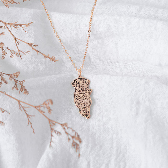 Pet Cutout Necklace