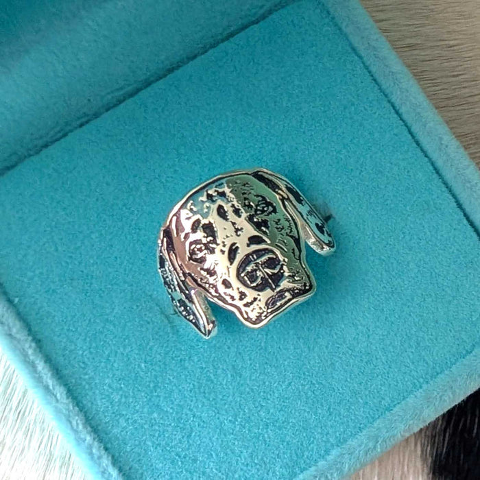 Pet Face Cutout Ring