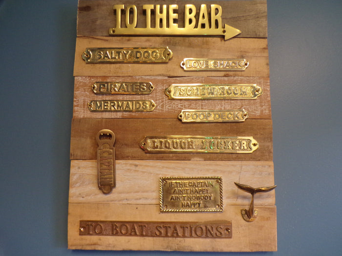 "Pirates" Sign