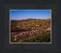 Plate 1 - Bethlehem In Early Spring Open Edition Print / 10 X 8 Black 14 3/4 12 Art