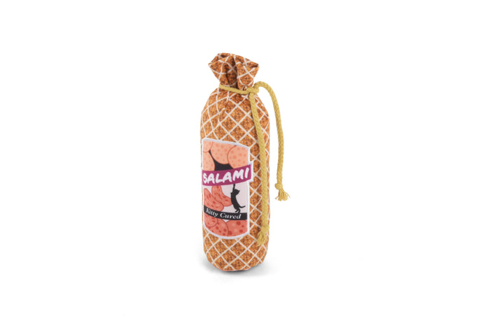 P.L.A.Y. Pet Lifestyle and You - Feline Frenzy Kicker Toy - Salami Slammer