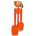 Rachael Ray 51205 3 Piece Set Spoonulas, Orange