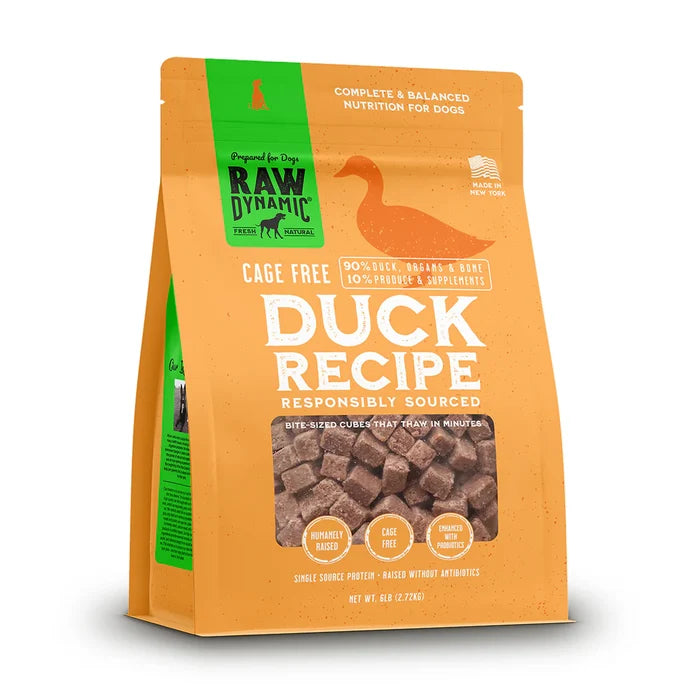 Raw Dynamic Frozen Raw Duck Formula
