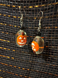 Retro Halloween Pumpkin Earrings 🎃