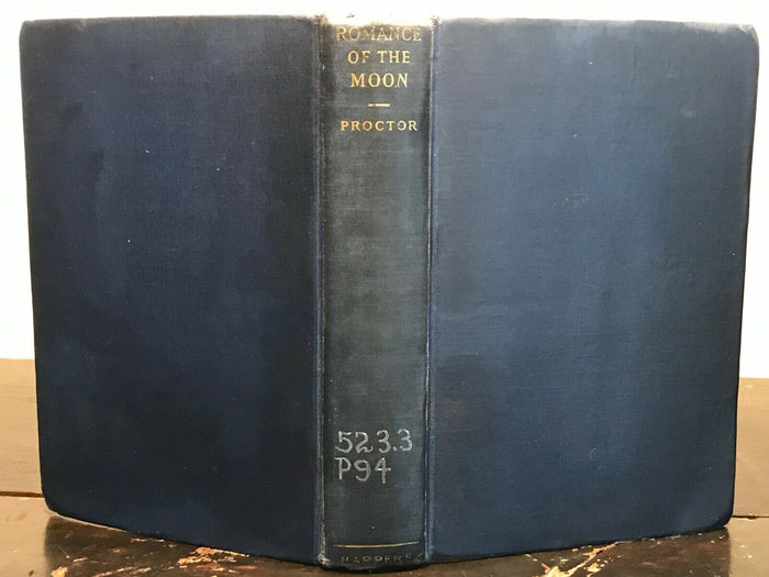 ROMANCE OF THE MOON - Mary Proctor, 1st Ed 1928 - LUNAR MOON ASTRONOMY FOLKLORE