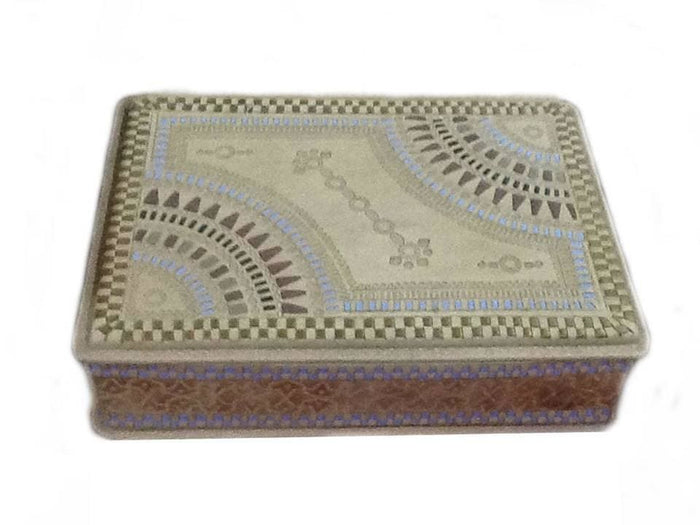 Sahm Leather Box - Boxes | Moroccan Corridor
