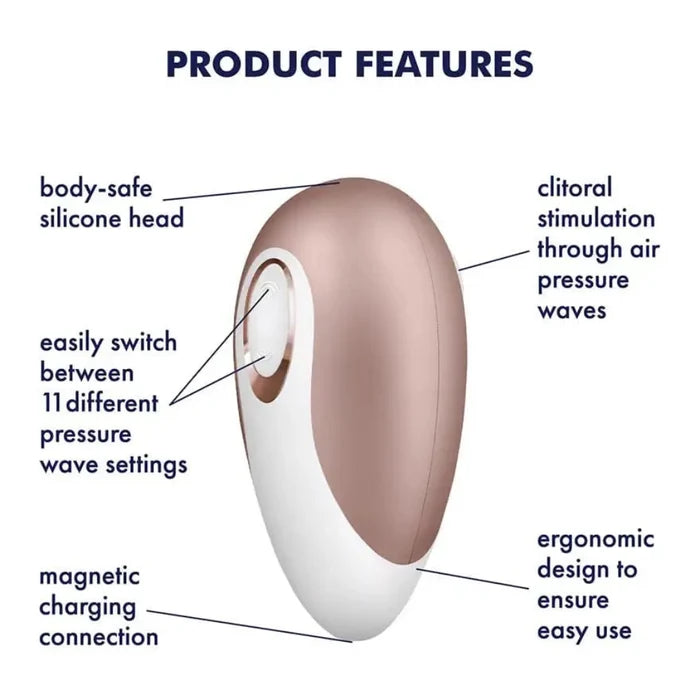 Satisfyer Deluxe Air Pulse Stimulator - Rolik®