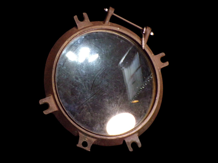 Ship's Porthole Salvaged - Annapolis Maritime Antiques