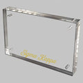 Sigma Kappa Gold and Acrylic Picture Frame