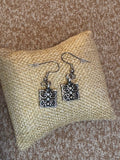 Silver Tone Dangle Earrings