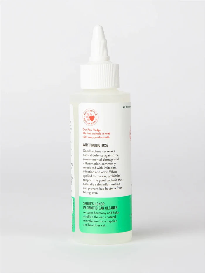 Skout's Honor Cat Probiotic Ear Cleaner