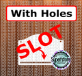 Slot style WITH Holes  - Sublimation MDF