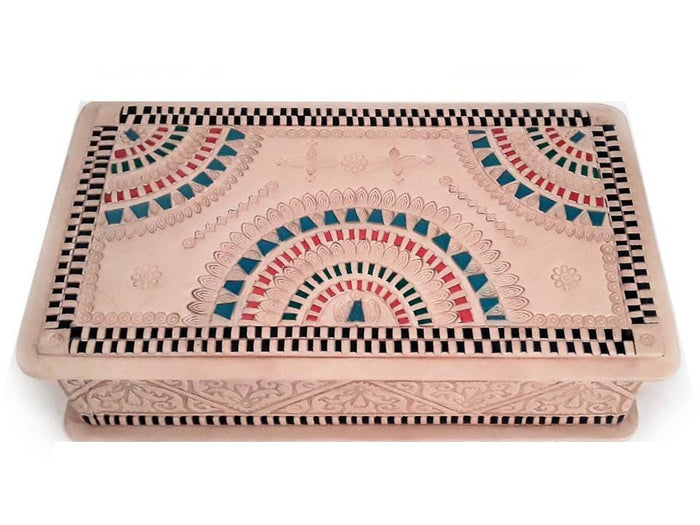 Smain Leather Box - 1004 - Moroccan Corridor