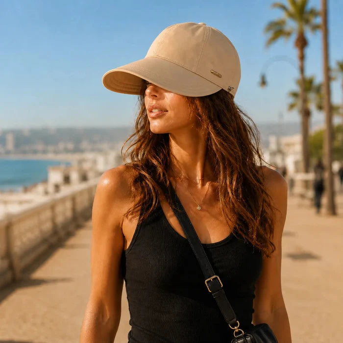 Solera – Wide-Brim Foldable Sun Hat with UPF 50+ Protection and Adjustable Back Strap