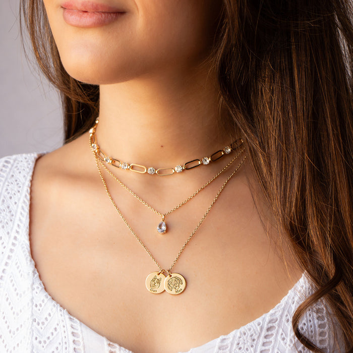 Sparkling Necklace Set