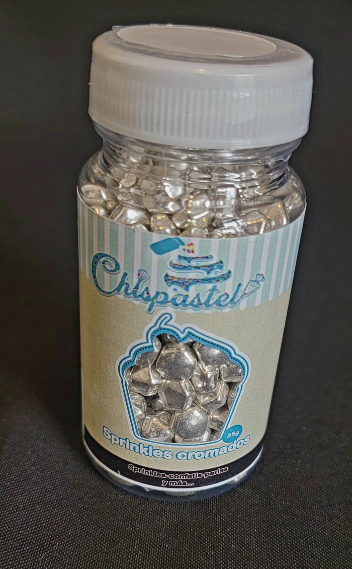 SPC85-10 Diamante Metalico Plata