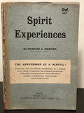 SPIRIT EXPERIENCES - Mercier, 1919 - MEDIUMS SPIRITS TELEPATHY LEVITATION
