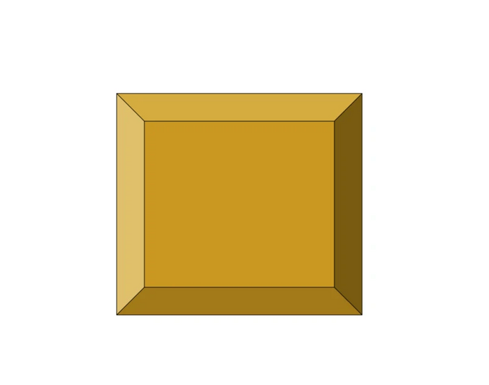 Square 5 x 5" GR Pottery Forms
