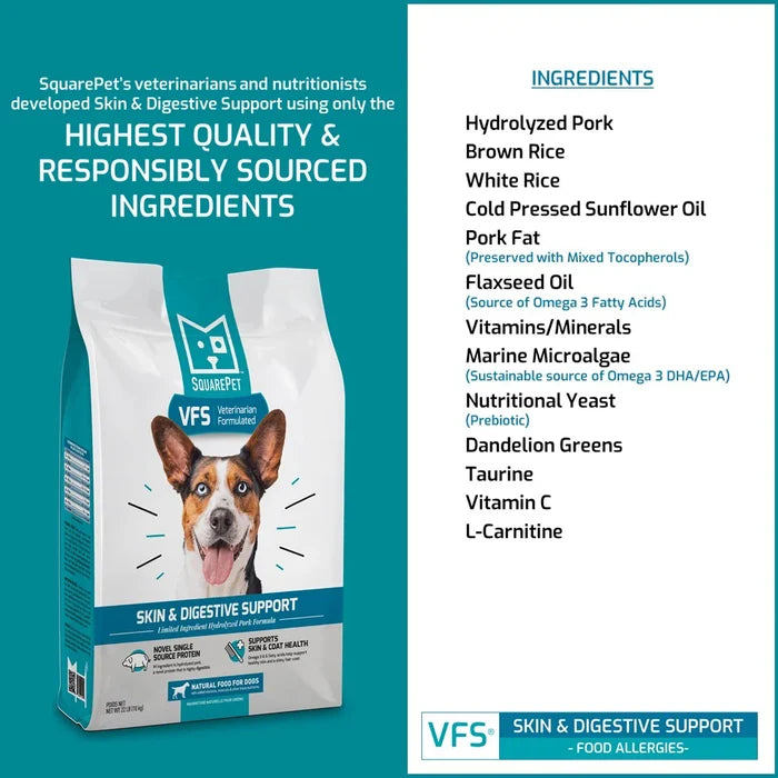 SquarePet VFS® Skin & Digestive Support