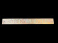 #“STBD WHISTLE” Brass Ship Sign - Annapolis Maritime Antiques