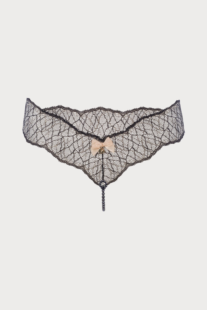 Bracli Sydney Daisy Dark Single Pearl Thong