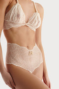 Bracli Sydney Daisy Pearl Panty in Ivory
