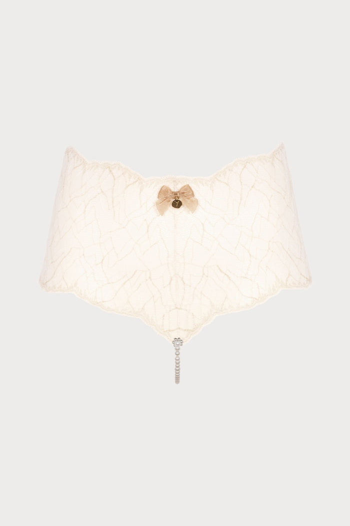 Bracli Sydney Daisy Pearl Panty in Ivory