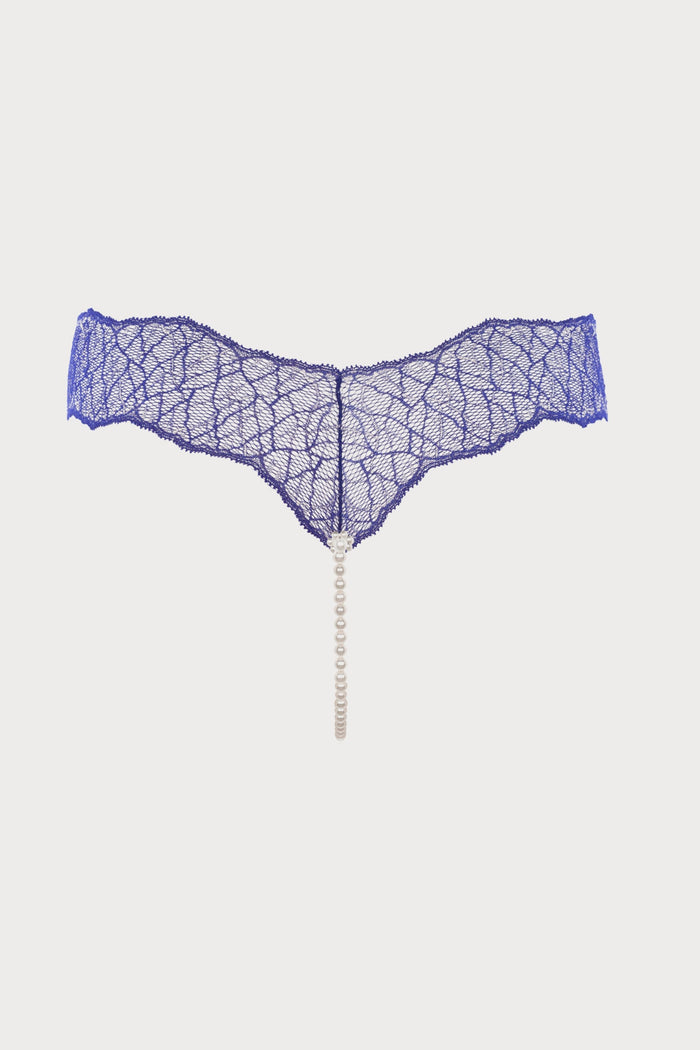 Bracli Sydney Single Pearl Thong Blue
