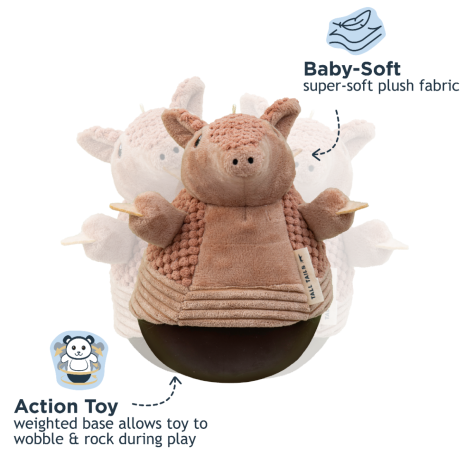 Tall Tails Roly Poly Armadillo Toy