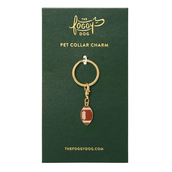 The Foggy Dog - Football Collar Charm