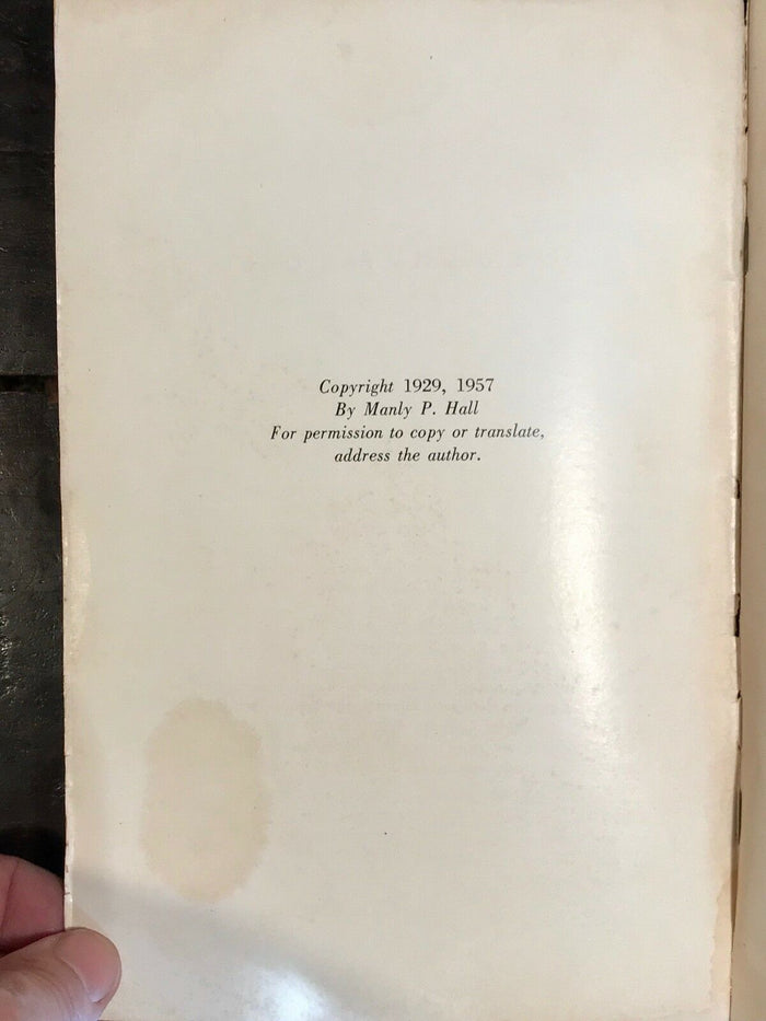 THE OCCULT ANATOMY OF MAN - Manly P. Hall, 1957 - MAGIC OCCULT HUMAN BODY