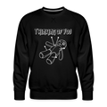 Thinking of You Voodoo Doll Men’s Premium Sweatshirt - black