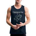 Thinking of You Voodoo Doll Men’s Premium Tank - deep navy