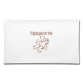 Thinking of You Voodoo Doll Pillowcase 32'' x 20'' - white