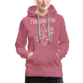 Thinking of You Voodoo Doll Women’s Premium Hoodie - mauve