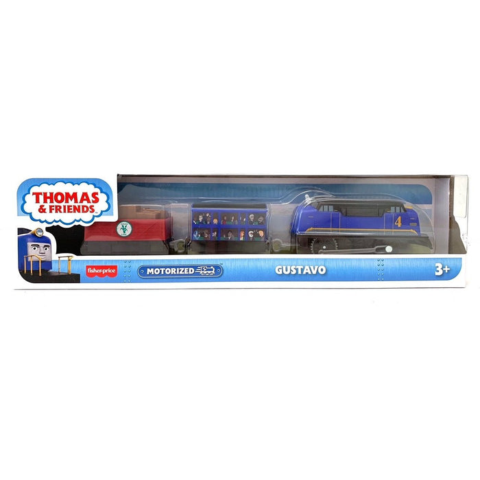 Thomas & Friends GHK78 Thomas And Friends Fisher-Price Trackmaster Gustavo Motorized Train, Multi-Colored