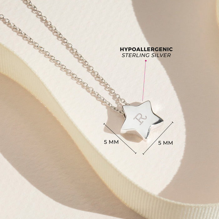 Tiny Star Toddler / Kids / Girls Pendant/Necklace - Sterling Silver