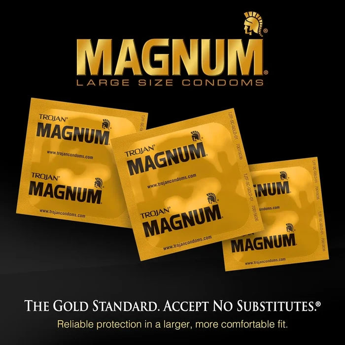 Trojan® Magnum™ XL Condoms - 12 Pack