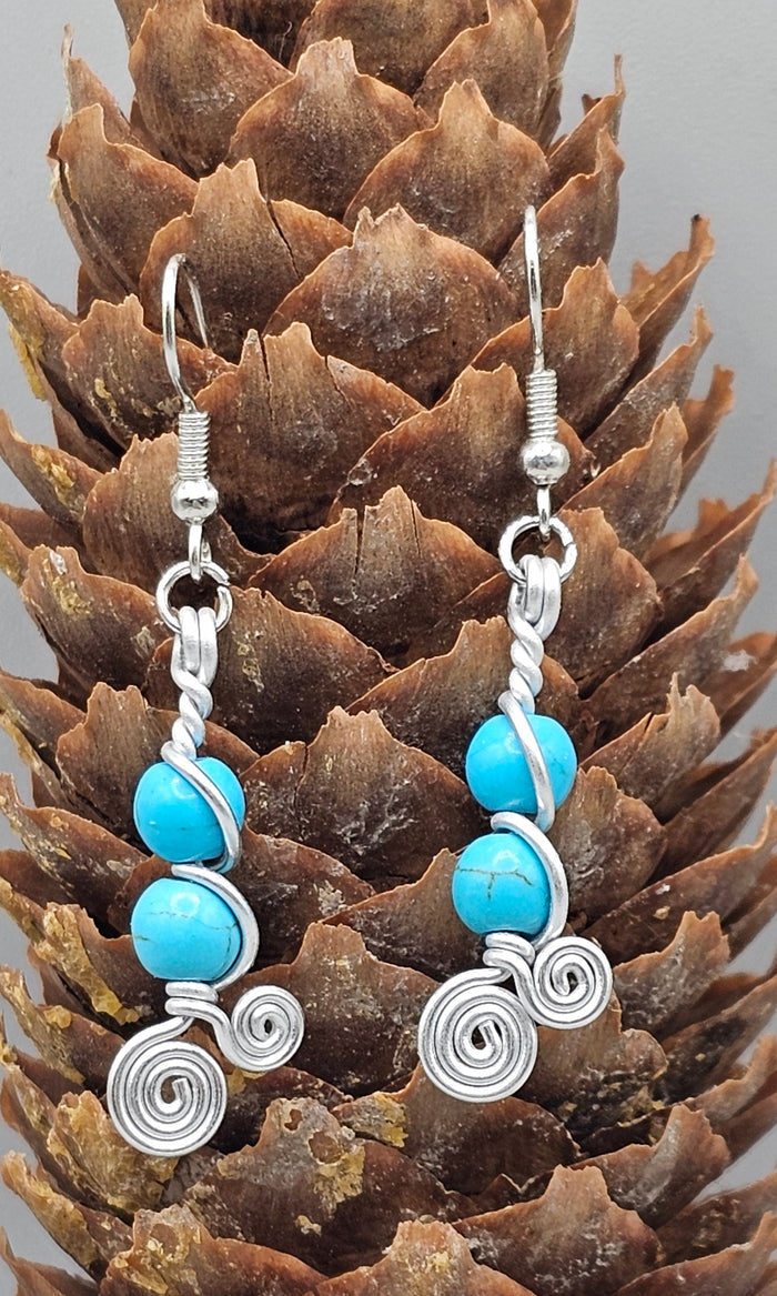 Two Two Blue earrings