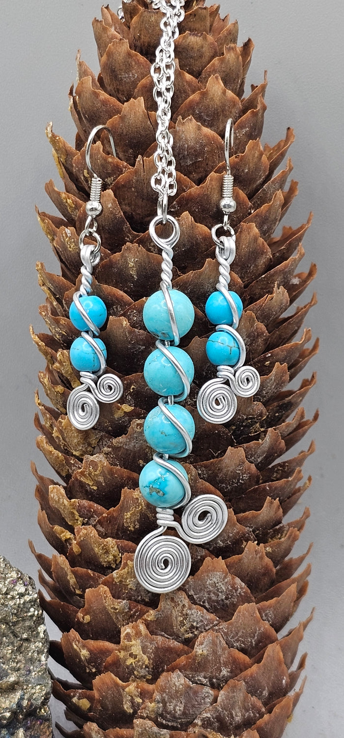 Two Two Blue earrings
